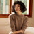 2025 Autumn/Winter New Women's Sweater 100% Cashmere Half High Neck Knitted Hoodie Solid Color Casual Women's Top