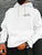 Casual hooded sweatshirt for men and teens - printed with lettering, loose fit, suitable for leisure and daily activities