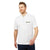Performance Polo — Elegant Gold Script Chest Logo