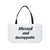 Blessed and Unstoppable Weekender Tote — Inspirational Travel Bag