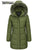TACVASEN Womens Winter Thicken Parka Coat Warm Jacket Down Puffer Outwear with Faux Fur Removable Hood Waterproof Windproof Coat