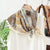 Women Fashionable Simulation Soft Satin Scarf