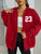 New York Number 23 Art Letter Printing Women Zipper Hoodie Fashion Hoodies Fleece Sportswears Autumn Casual Female Hoody