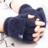 Winter Soft Warm Fingerless Gloves