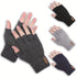 Knitted Thick Thermal Half Finger Gloves