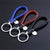 PU Leather Braided Rope Keychain