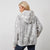 2025 autumn and winter cross-border women's casual loose hooded new personalized printed women's hoodie from Europe and America