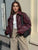 HH Wine Red Faux Leather Jakcet Fashion Outerwear Thicken Zipper Lapel Pu Coats Autumn Winter Streetwear Ladies Tops Women
