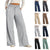 Women Casual Straight Wide Leg Baggy Jogger